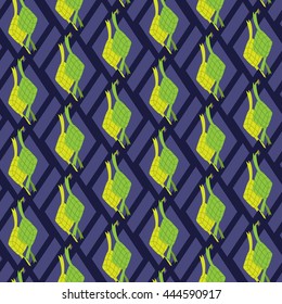 Eid mubarak seamless pattern