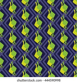 Eid mubarak seamless pattern