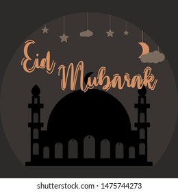 Eid Mubarak Season Design Ilustrator vector