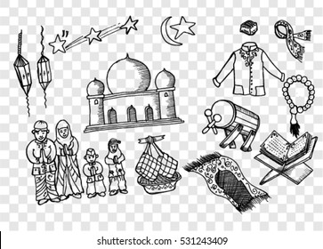 Eid mubarak, sketch