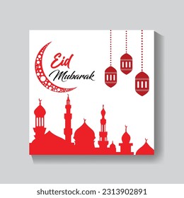 Eid Mubarak social media post