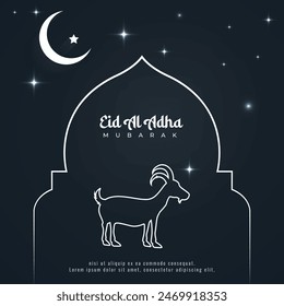 Eid mubarak social media post, eid ul adha design, eid al adha, post design, social media design