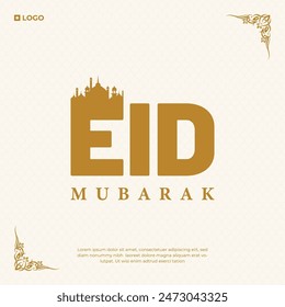 Eid Mubarak Social Media post design