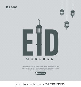 Eid Mubarak Social Media post design