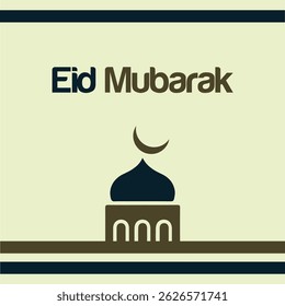 Eid Mubarak Social Media Post Design