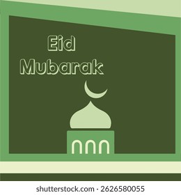 Eid Mubarak Social Media Post Design