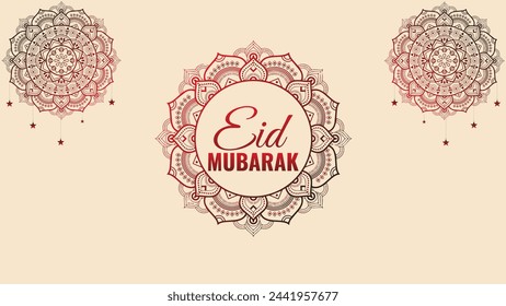 EID Mubarak special background design