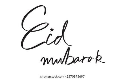 eid mubarak text font script calligraphy hand written lettering word message ramadan kareem muslim islamic religion allah april march february month 2025 year mosque culture eid mubarak ramadan design