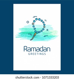 Eid Mubarak typographic with creative design