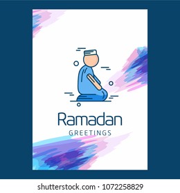 Eid Mubarak typographic with creative design