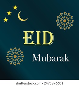 
The "Eid Mubarak" vector design in .eps format is a high-quality graphic that celebrates the Islamic festival of Eid