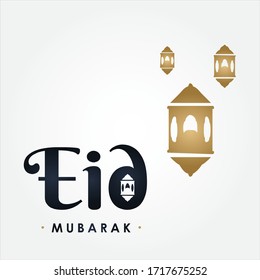 Eid Mubarak Vector Design Illustration