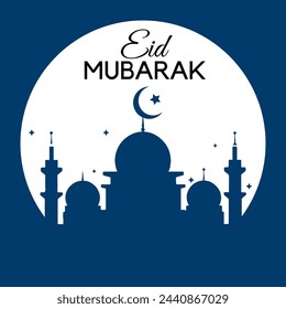 Eid Mubarak Vector Design Illustration For Celebrate Moment