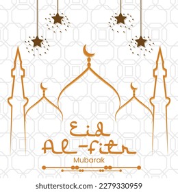 eid mubarak wishing post design vector file