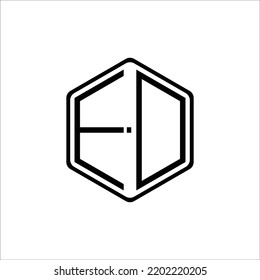 Eid professional logo, Eid logo design , eid letter logo