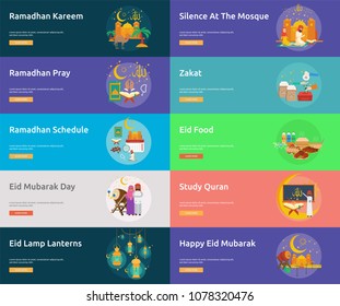 Eid and Ramadan Banner Design