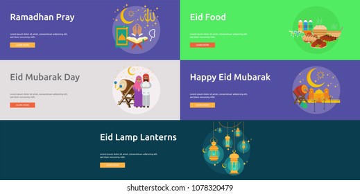 Eid and Ramadan Banner Design
