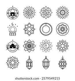 Eid and Ramadan Kareem Mandala art Pack