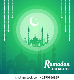 Eid Ramadan Online Wish Template