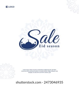 Eid sale offer social media post design banner