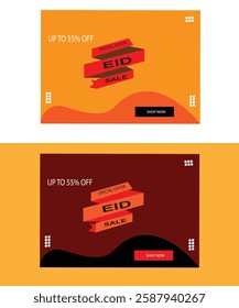 Eid sale post design layout