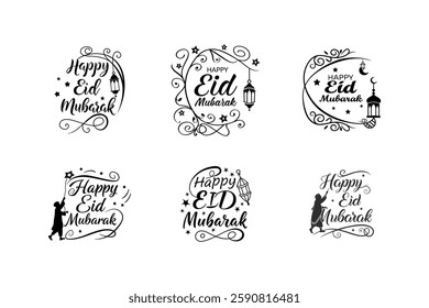 Eid, Typography, Bundle, Calligraphy, Islamic, Fonts, Design, Arabic, Script, Lettering, Graphic, Digital, Art, Creative, Modern, Elegant, Stylish, Vector, PNG, PSD, AI, Template, Editable, Handwritte