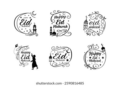 Eid, Typography, Bundle, Calligraphy, Islamic, Fonts, Design, Arabic, Script, Lettering, Graphic, Digital, Art, Creative, Modern, Elegant, Stylish, Vector, PNG, PSD, AI, Template, Editable, Handwritte