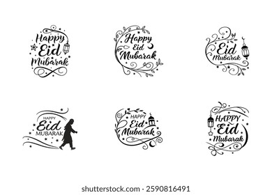 Eid, Typography, Bundle, Calligraphy, Islamic, Fonts, Design, Arabic, Script, Lettering, Graphic, Digital, Art, Creative, Modern, Elegant, Stylish, Vector, PNG, PSD, AI, Template, Editable, Handwritte