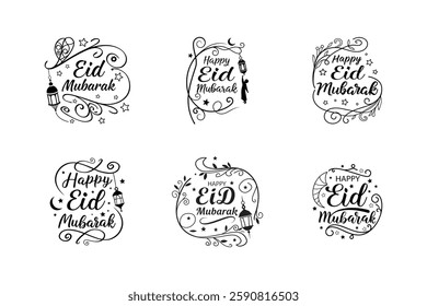 Eid, Typography, Bundle, Calligraphy, Islamic, Fonts, Design, Arabic, Script, Lettering, Graphic, Digital, Art, Creative, Modern, Elegant, Stylish, Vector, PNG, PSD, AI, Template, Editable, Handwritte