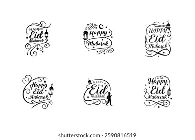 Eid, Typography, Bundle, Calligraphy, Islamic, Fonts, Design, Arabic, Script, Lettering, Graphic, Digital, Art, Creative, Modern, Elegant, Stylish, Vector, PNG, PSD, AI, Template, Editable, Handwritte