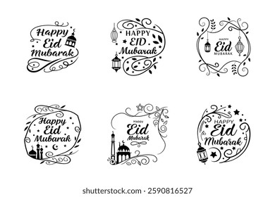 Eid, Typography, Bundle, Calligraphy, Islamic, Fonts, Design, Arabic, Script, Lettering, Graphic, Digital, Art, Creative, Modern, Elegant, Stylish, Vector, PNG, PSD, AI, Template, Editable, Handwritte