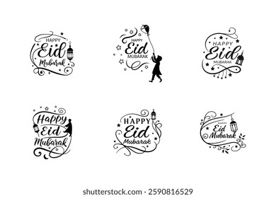 Eid, Typography, Bundle, Calligraphy, Islamic, Fonts, Design, Arabic, Script, Lettering, Graphic, Digital, Art, Creative, Modern, Elegant, Stylish, Vector, PNG, PSD, AI, Template, Editable, Handwritte