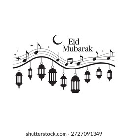  Eid typography greeting with dua message, sharing-ready thumbnail and story design for social media.