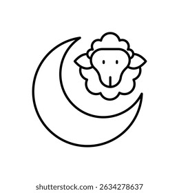eid ul adha Symbol, Vektorgrafik