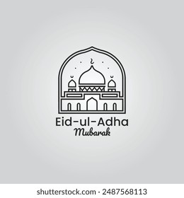 eid ul adha islamic social media post logo vector sublimation tshirt graphic design
