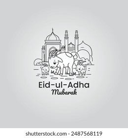 eid ul adha islamic social media post logo vector sublimation tshirt graphic design
