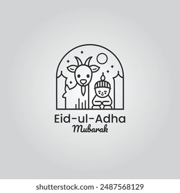 eid ul adha islamic social media post logo vector sublimation tshirt graphic design
