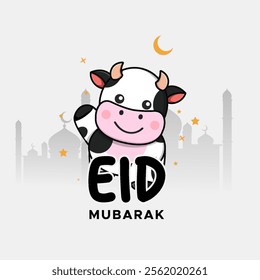 Eid Ul Adha The Meaning And Colorful Luxury, Cute Cow