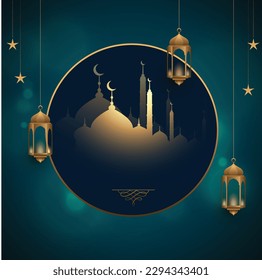 Diseño de Eid Ul Adha Mubarak 