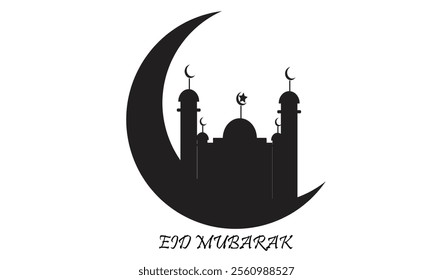 Eid ul fitr, Eid ul adha icon, vector illustration for holiday Ramadan.