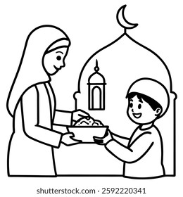 Eid ul Fitr occasion white background.