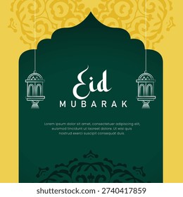 Eid Ul Fitr vector design 