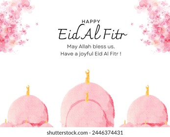 Eid ul Fitr vector file, capturing the essence of the Muslim festival with vibrant colors and traditional motifs. Perfect for festive designs