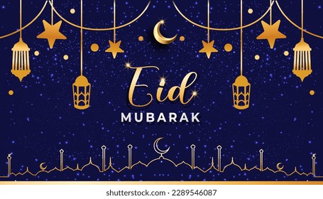 Eid ul-Adha mubarak, Eid ul-Adha Greeting Card Design, Eid mubarak banner template, Eid mubarak