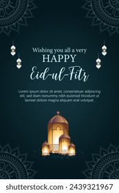 Eid ul-Fitr, commonly known as Eid, is a major Islamic festival celebrated at the end of Ramadan, the month of fasting.