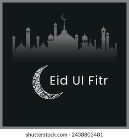 Eid ul-fitr social media poster template 