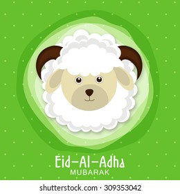 Eid-Al-Adha celebration greetng background