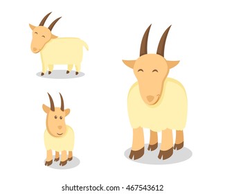 Eid-al-Adha Cute Lamb Character - Set 1