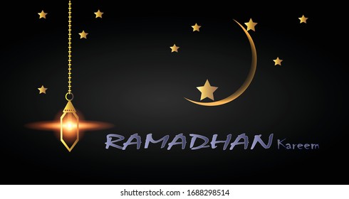  Plantilla de diseño de papel tapiz de Ramadán Kareem.feliz iftar, Ramadán Kareem hermosa tarjeta de saludo con caligrafía árabe, plantilla para menú, invitación, afiche, pancarta, tarjeta para la celebración de musulmán
