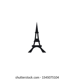 eifel tower illustration vector template